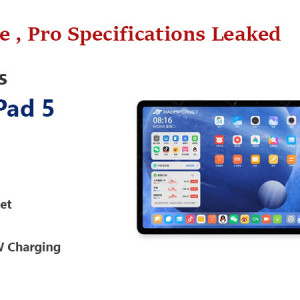 Mi Pad 5 , Lite , Pro Specifications Leaked