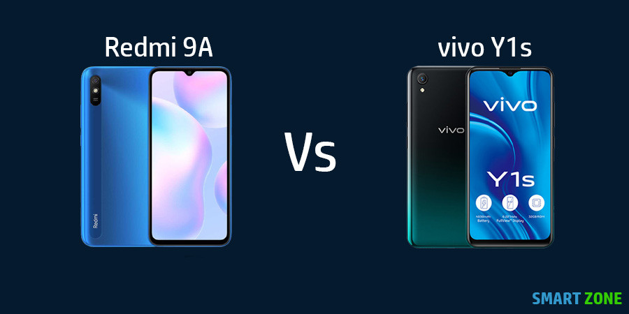 Entry Level Redmi 9A Smartphone vs vivo Y1s Smartphone Comparison