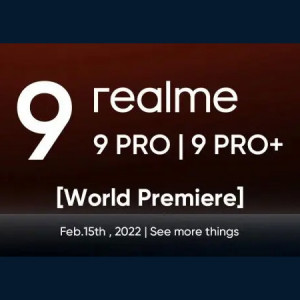 The world premiere of the Realme 9 Pro series will take place on 15 February