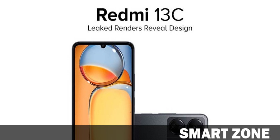 Redmi 13C in the first rendered images